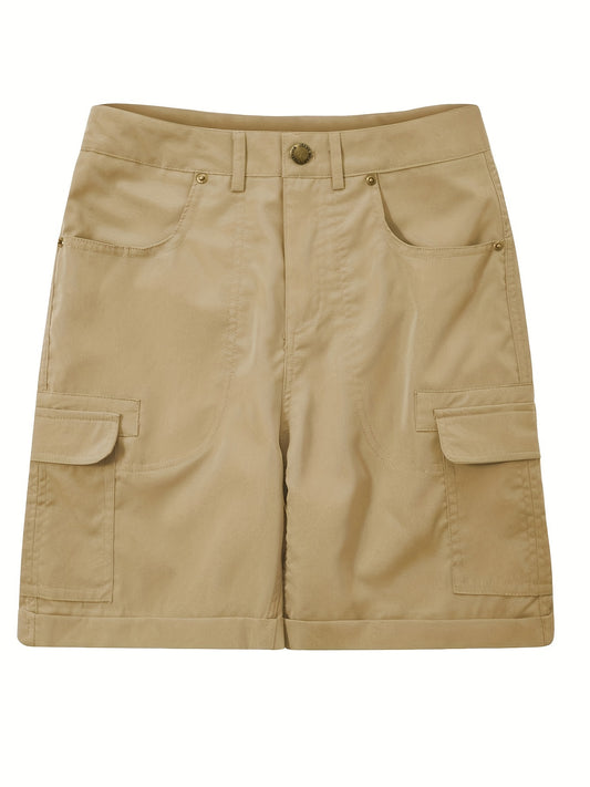 Women's High Waist Overalls Cotton Linen Thin A- Line Loose Wide Casual Pants